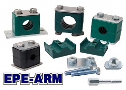 Зажимы и крепления для труб и кабеля EPE-ARM